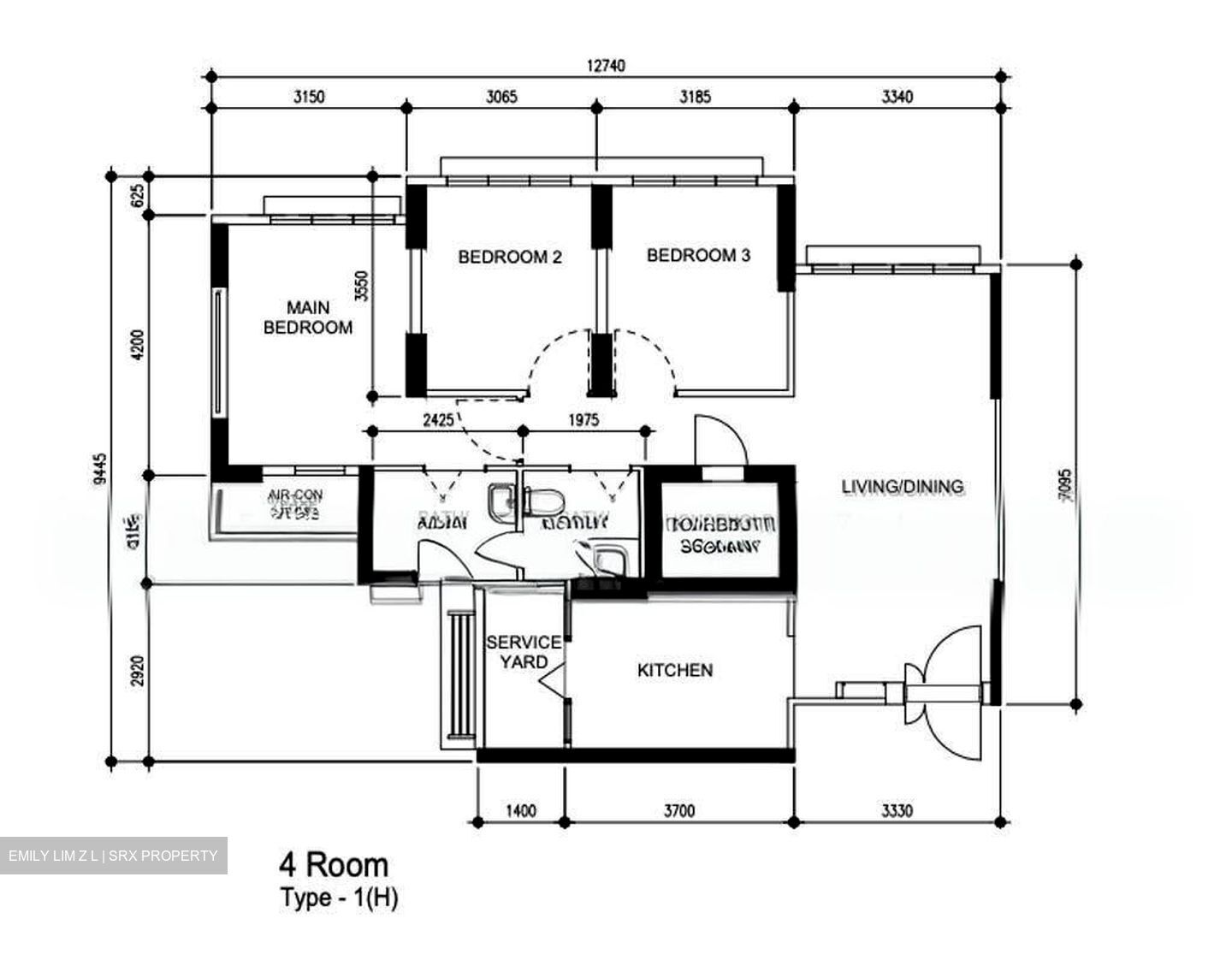 Blk 478C Valley Spring @ Yishun (Yishun), HDB 4 Rooms #622029971